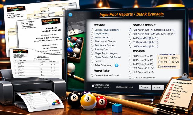 Tournament Setup